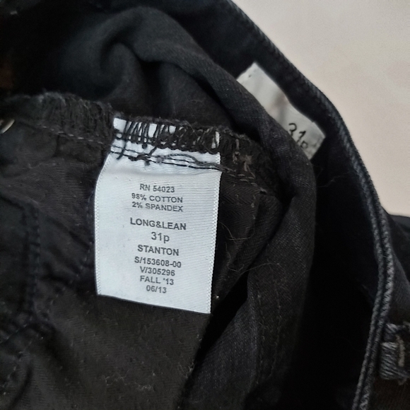 𝅺📣2/40$📣 Gap Stanton 1969 Long & lean dark wash jeans size 31P - Picture 6 of 7